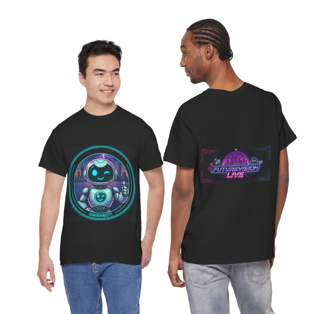 GwenBot welcome pack t-shirt mockup